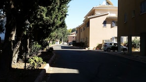 Rear Area of Townhouses