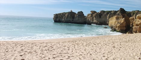 Sao Rafael beach (voted 4th best beach in Europe and in the Easyjet advert!) 