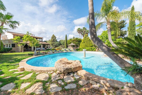 Swimming pool. Outside view