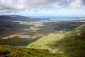 View from top of Conor Pass