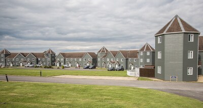 Casa dentro de los terrenos privados de la Wiltshire Leisure Village