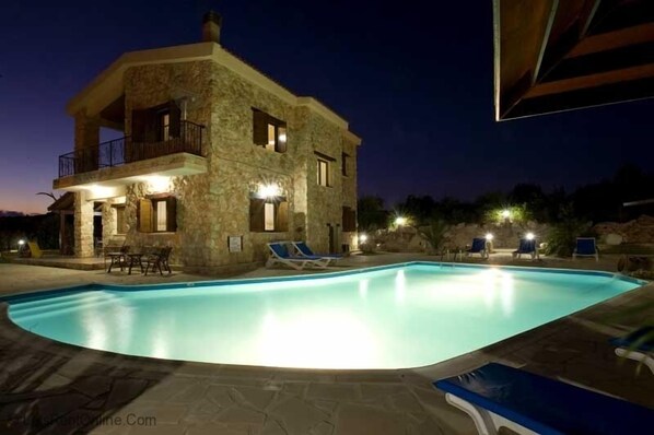 Villa at Night