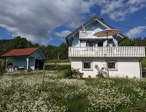 Chalet and Woodshed
