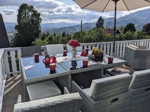 Terrace dining area