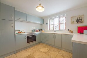 Ground floor:  Kitchen with plenty of cupboard space