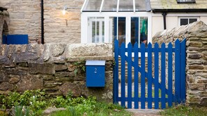 Enclosed yard and garden