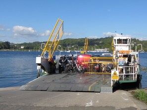 Car Ferry from Bowness to Sawrey, leading to Hill Top and Hawkshead.