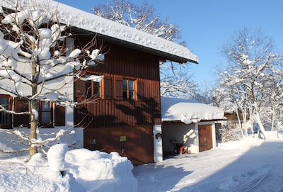 Haus Dr. Andrae Lenggries im Hochwinter
