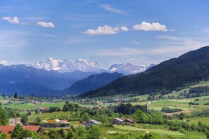 Die traumhafte Aussicht im Sommer