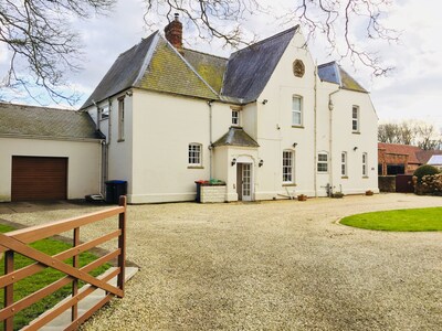 Schönes Landhaus in der Nottinghamshire Landschaft 