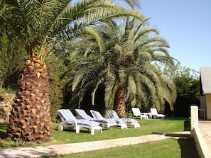 Private garden ...ideal for relaxing..!