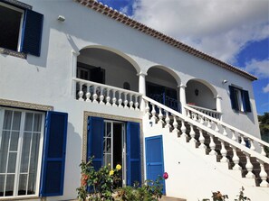 Área exterior da casa