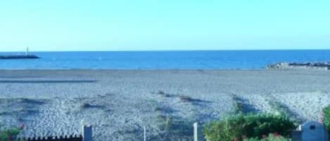 Vue plage de la maison