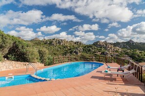 Autumn, Balcony / Terrace / Patio, Building Exterior, Outdoor, People, Pool, Scenic View, Spring, Summer