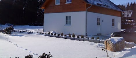 Unser Ferienhaus im Januar 2009