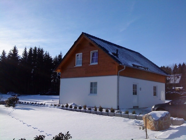 Unser Ferienhaus im Januar 2009