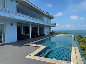 Another sea view from the pool deck