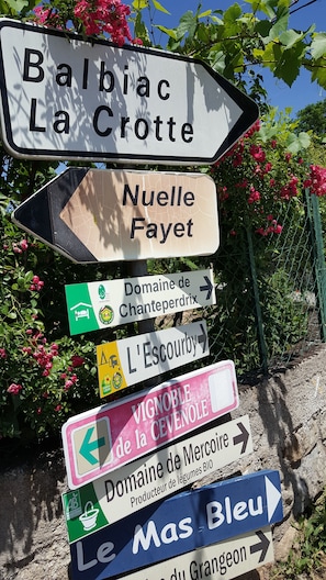 Enceinte de l’hébergement