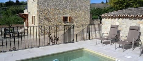 Son Sant Joan - Ferienhaus mit kindersicherm Pool