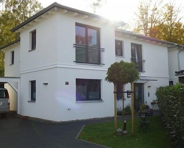 Unser Haus, im 1.Stock liegt unsere Ferienwohnung