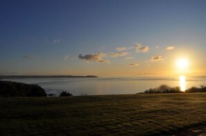 View at sunrise