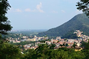 Blick auf die Poebene und den Norden Turins