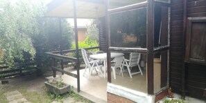 Covered terrace