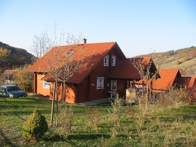 Urlaubsgenuss im gemütlichen Blockhaus mit Sauna und WLAN