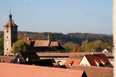 Comfortable apartment Schrannen-top in Rothenburg ob der Tauber, free WiFi