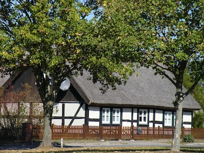 Romantic half-timbered house