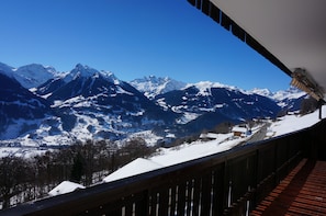 Blick vom Balkon