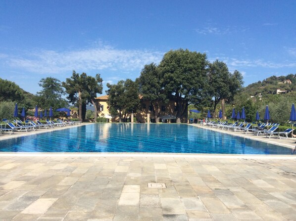 The main swimming pool