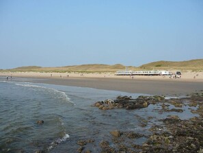 Blick auf den Strand