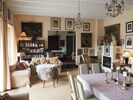 Esszimmer und Wohnzimmer 1 mit Kamin
