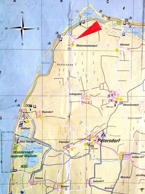 Carte de l’hébergement