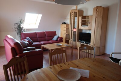 Quiet apartment in a rural area near Playmobil FunPark and Nuremberg