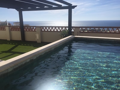Wunderschönes Ferienhaus mit privatem Pool und Panoramablick auf das Mittelmeer