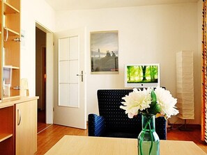 Living room with TV
