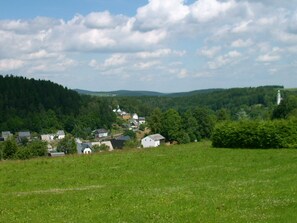 Panoramablick im Sommer