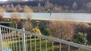 View on the Saar River from the balcony