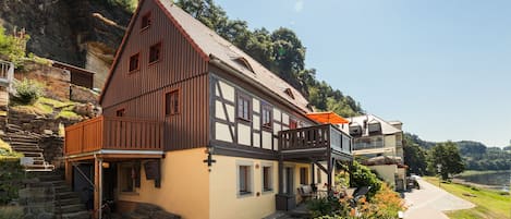 Blick Richtung Lilienstein