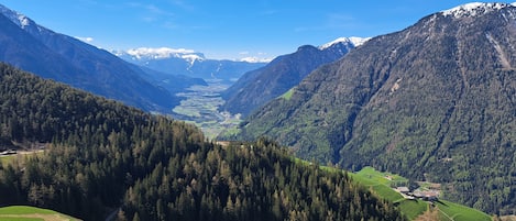 Die Aussicht... Dolomiten und Marmolada