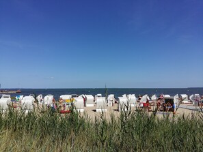 Vista para a praia ou o mar