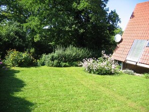 Garten des Ferienhauses