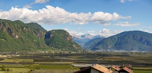 Panoramablick vom Balkon aus!