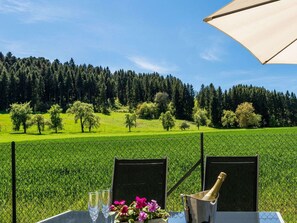 Terrace 20 sqm with a view of nature