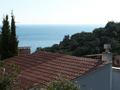 Ferienhaus Finca Spanien Costa Brava Tossa de Mar Pool Meerblick