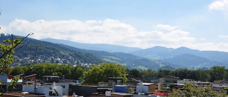 Ausblick von der Dachterrasse