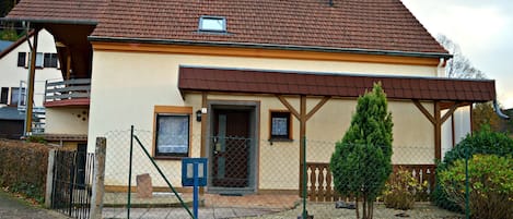 entrance cottage apartement Vogelsfelsen