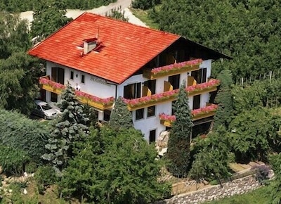 Gemütliche Ferienwohnung mit traumhaftem Panoramablick in der Nähe von Meran